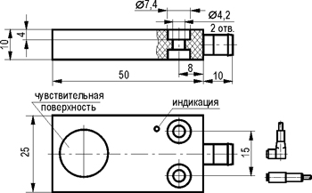 Габариты ISB IC4P-32N-5-LS40